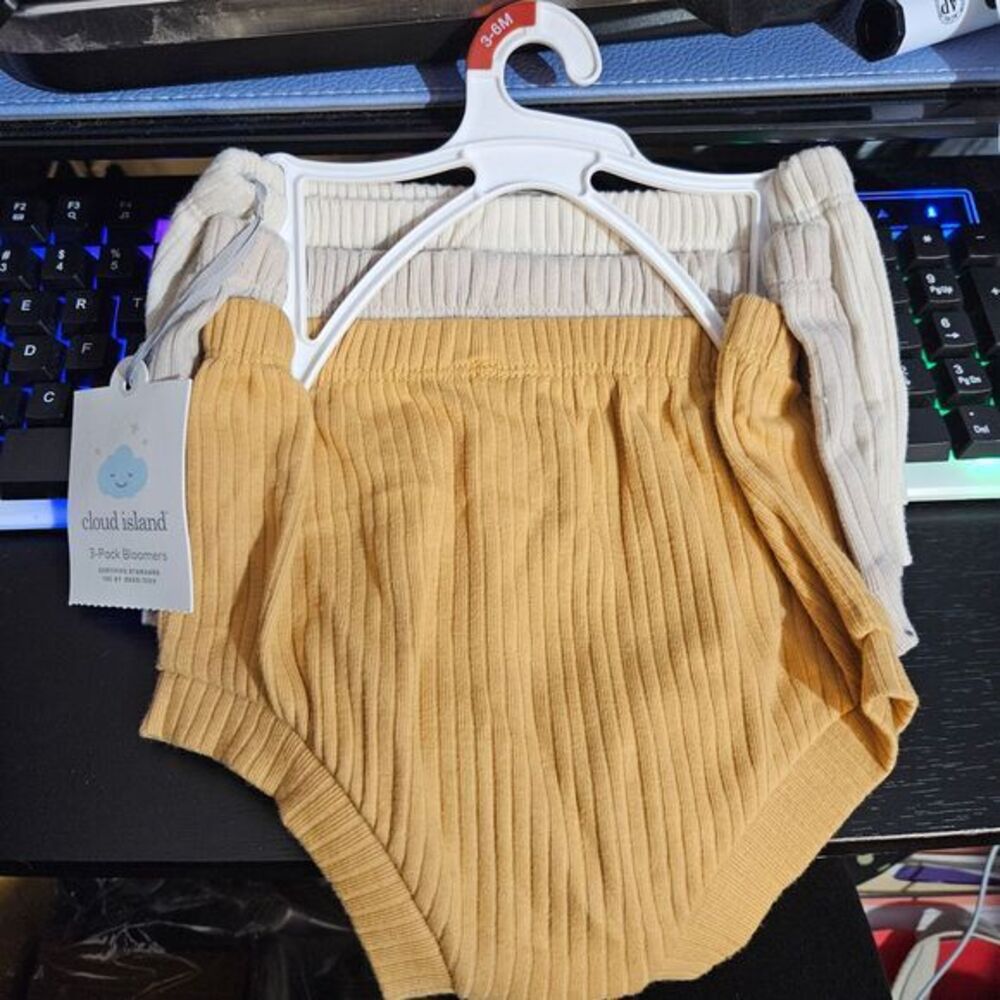 Cloud‎ Island 3-Pack Bloomers Size 3-6 months - Picture 2 of 4